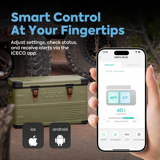 ICECO APL 35 Kompressor-Kühlbox | Dual-Zone | Limited Edition JEEP