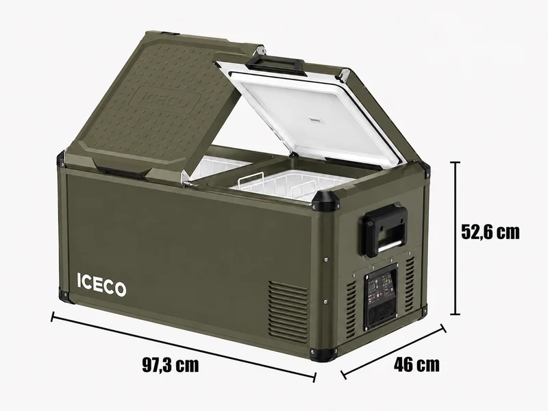 ICECO VL 90 PROD - Kompressor-Kühlbox | Dual-Zone
