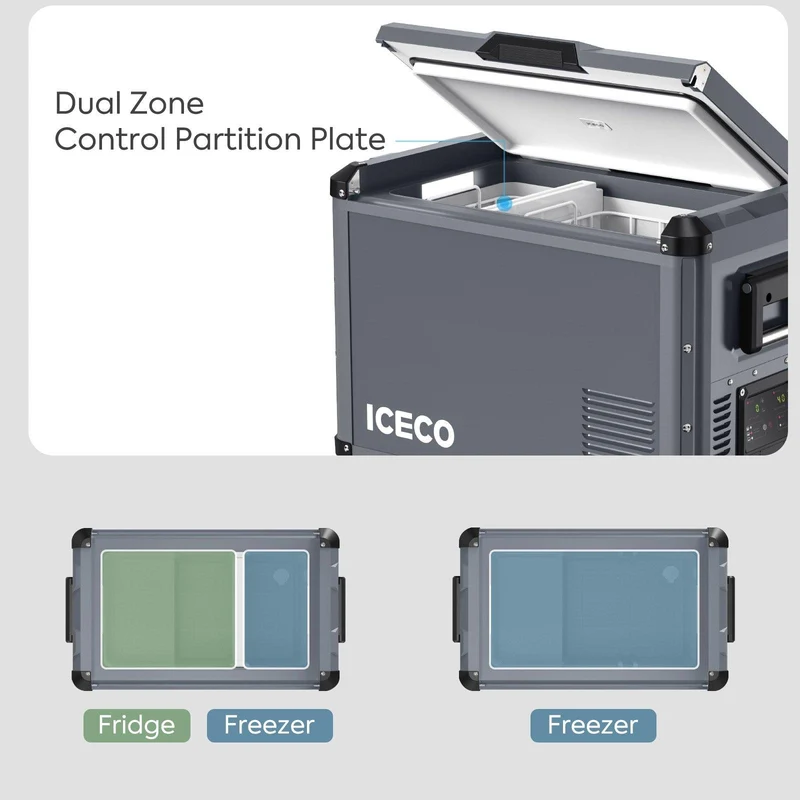 ICECO VL 45 PROD Kompressor-Kühlbox | Dual-Zone