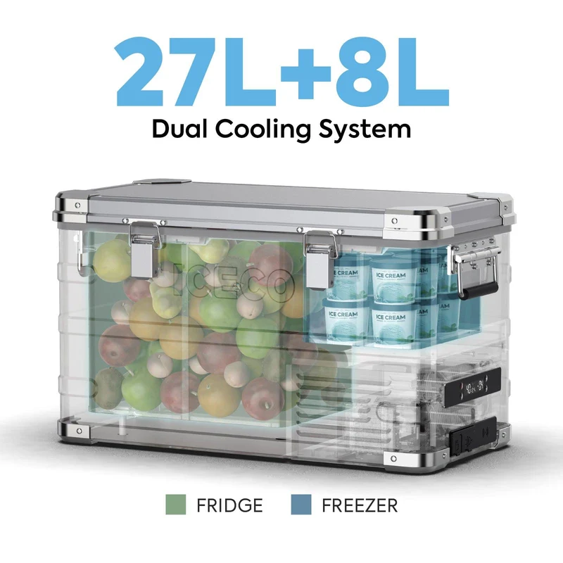 ICECO APL 35 Kompressor-Kühlbox | Dual-Zone