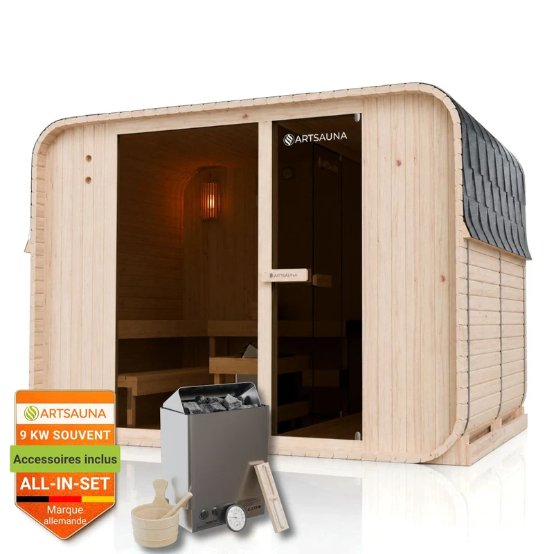 Cube Fasssauna Fjora XXL