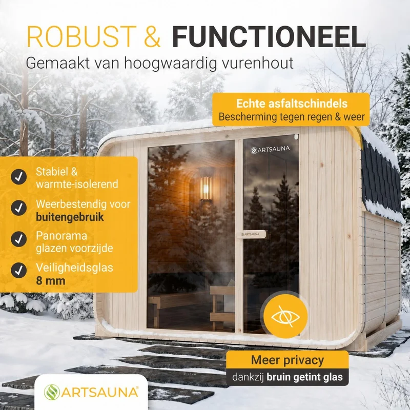 Cube Fasssauna Fjora XXL