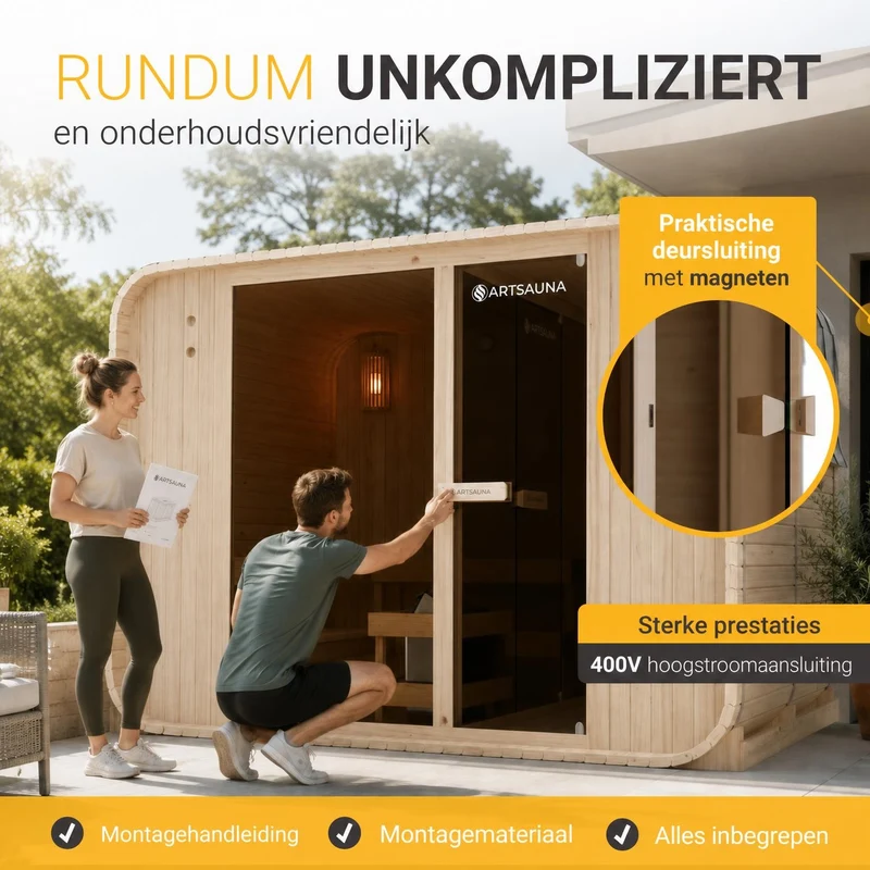 Cube Fasssauna Fjora XXL