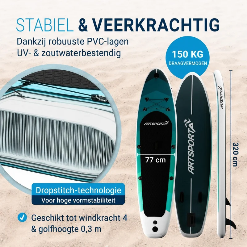 Stand Up Paddling Board mit Kajaksitz