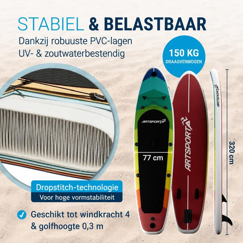 Stand Up Paddling Board mit Kajaksitz
