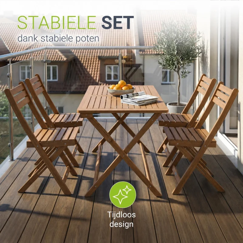 Gartenmöbel-Set Rimini aus Akazienholz