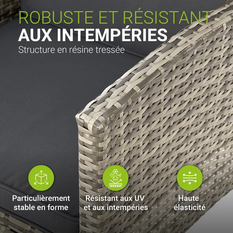 Rattan Sitzgruppe Turin
