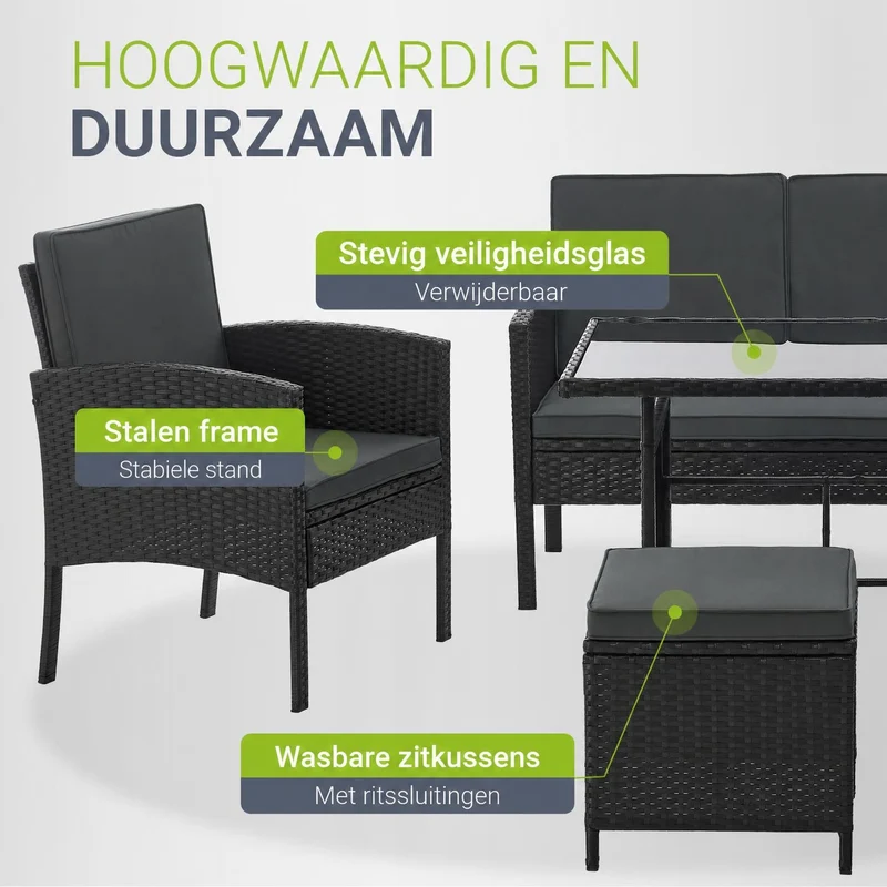 Rattan Sitzgruppe Turin