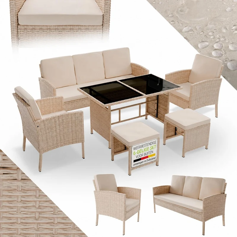 Rattan Sitzgruppe Turin