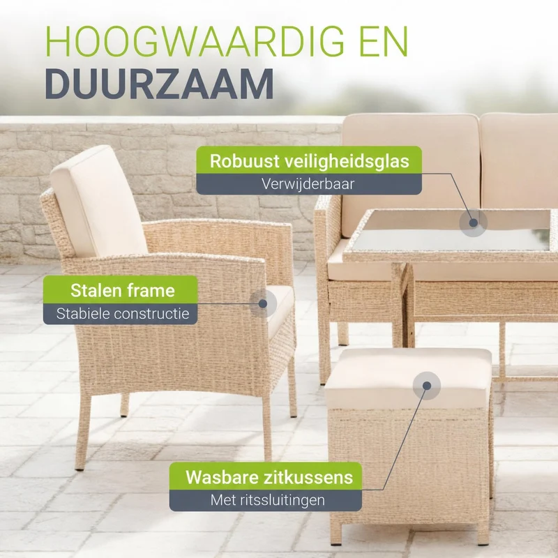 Rattan Sitzgruppe Turin