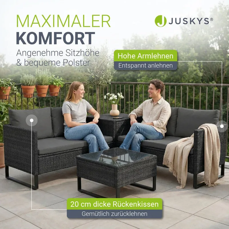 Gartenlounge für 4 Personen Santorini