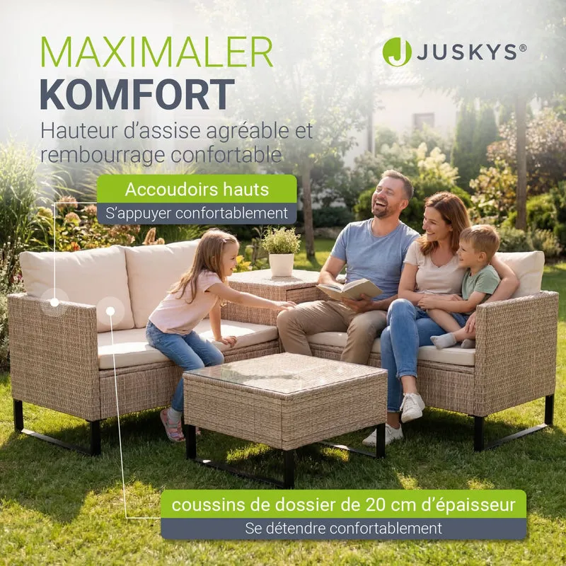 Gartenlounge für 4 Personen Santorini