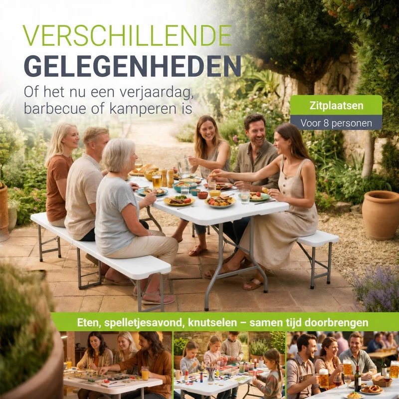 Bierzeltgarnitur Bayreuth 180 cm
