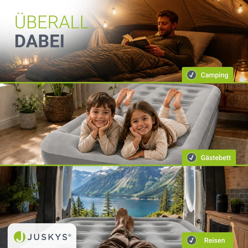 Selbstaufblasende Luftmatratze Sapri