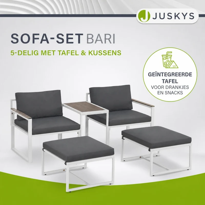 Sofa Gartenmöbel Set Bari