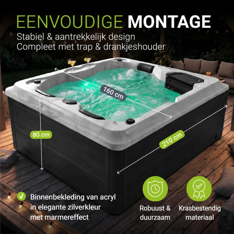 Outdoor Whirlpool Oasis