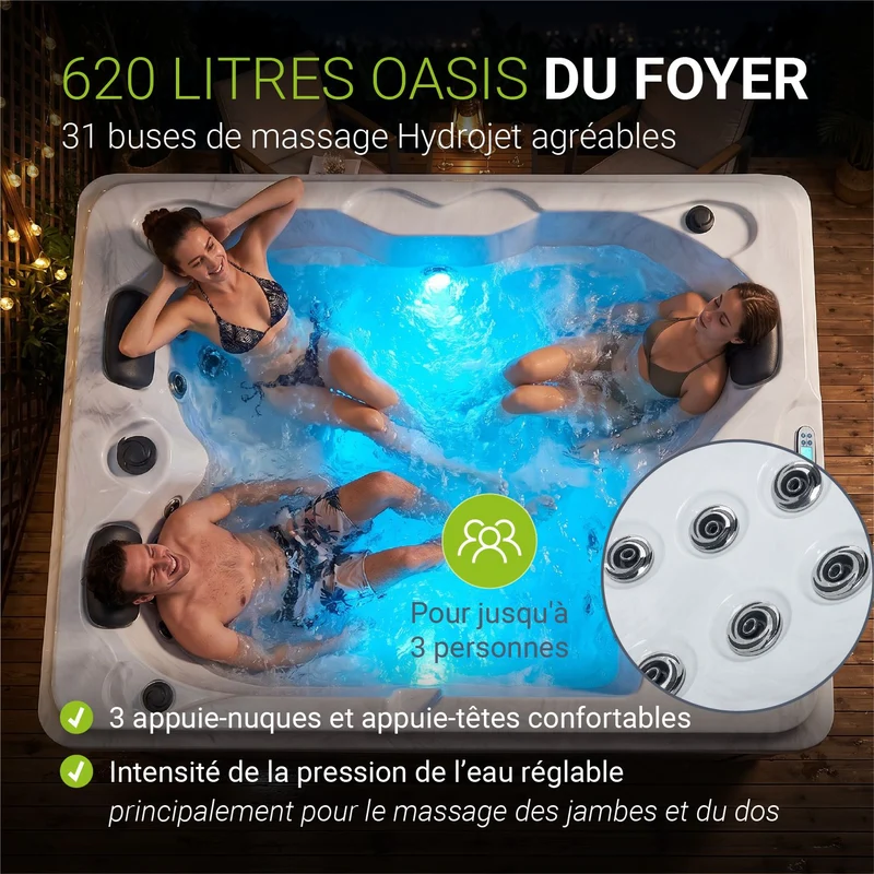 Outdoor Whirlpool Oasis