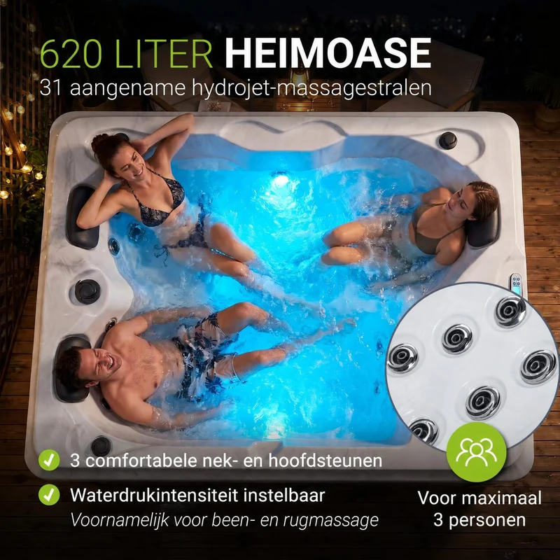 Outdoor Whirlpool Oasis