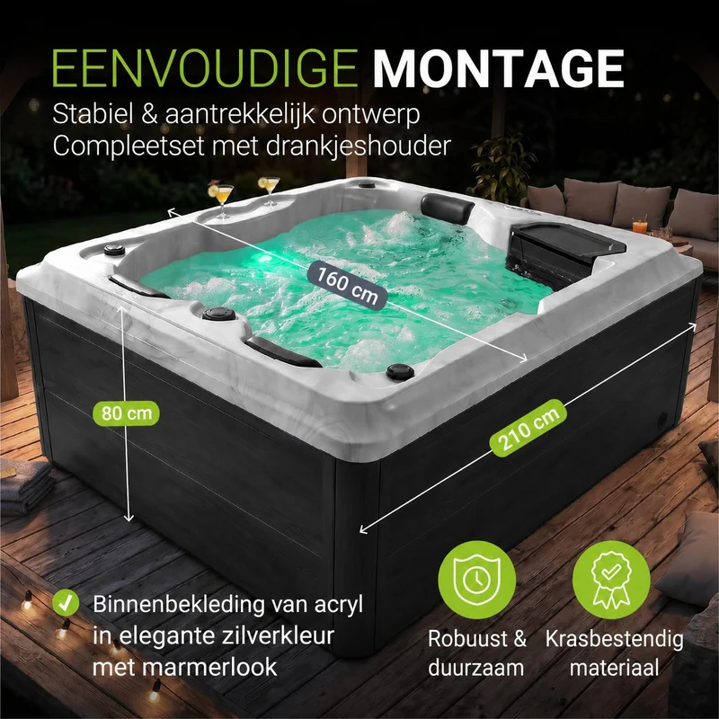 Outdoor Whirlpool Oasis