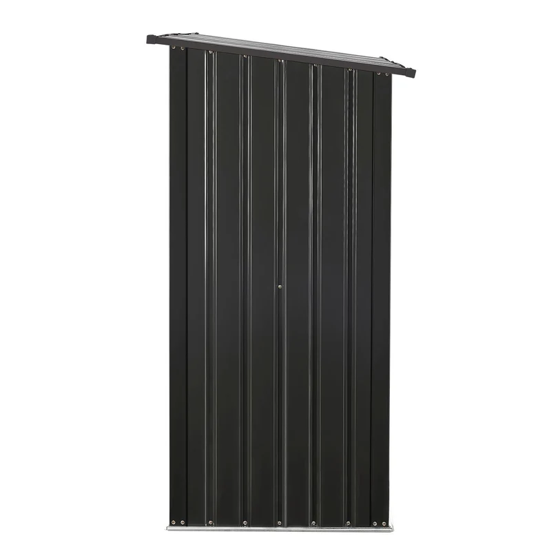 Holzunterstand Metall Enno