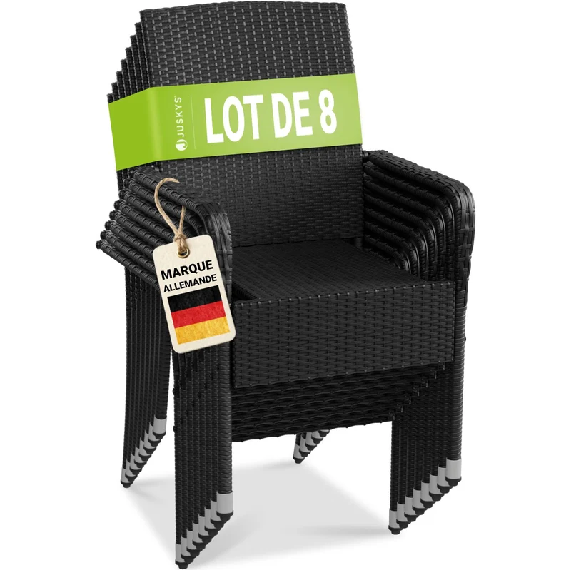 Polyrattan Gartenstühle Yoro