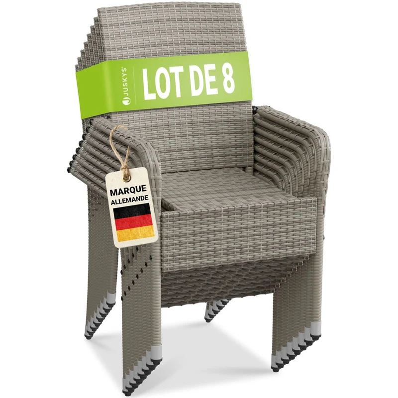 Polyrattan Gartenstühle Yoro