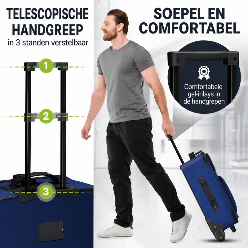 Reise Trolley Kofferset Athen