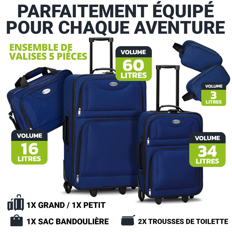 Reise Trolley Kofferset Athen