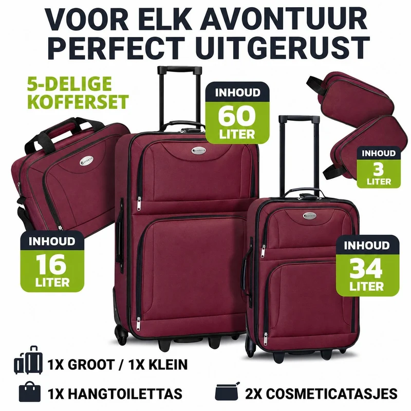 Reise Trolley Kofferset Athen