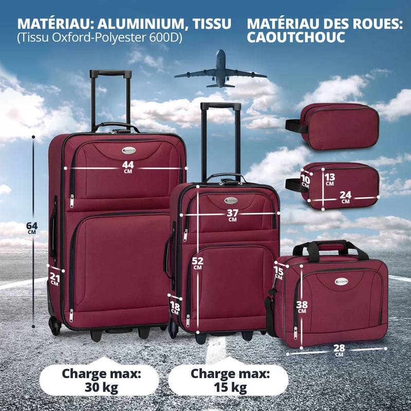 Reise Trolley Kofferset Athen