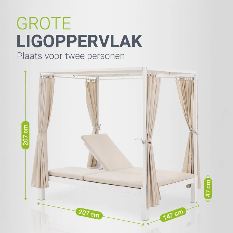 Doppel-Loungebett Kreta