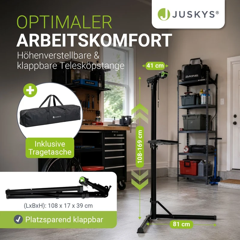 Klappbarer Fahrrad Reparaturständer
