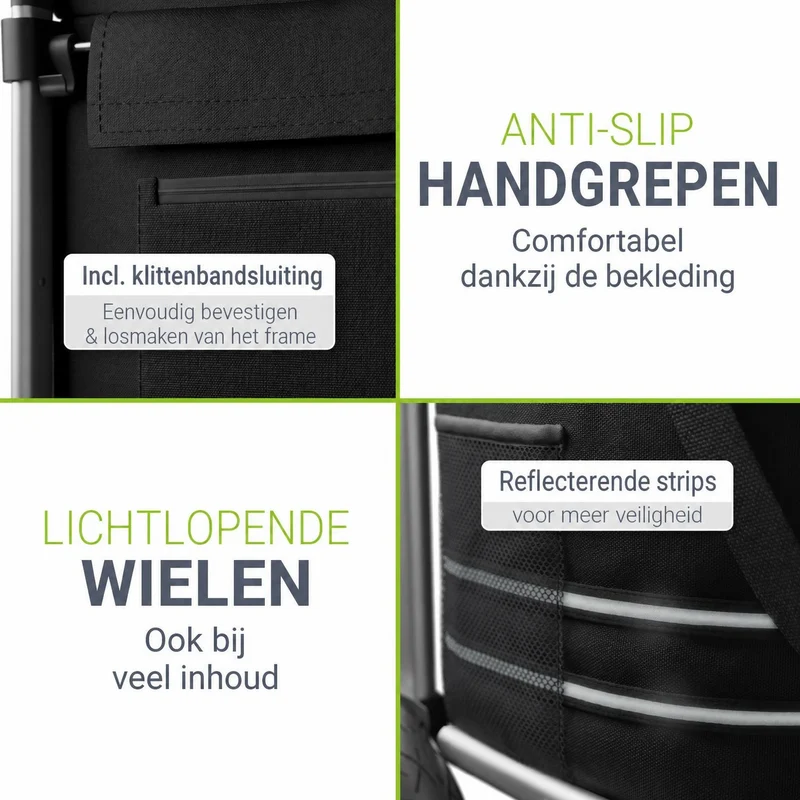 3in1 Einkaufstrolley - 56 L Kapazität