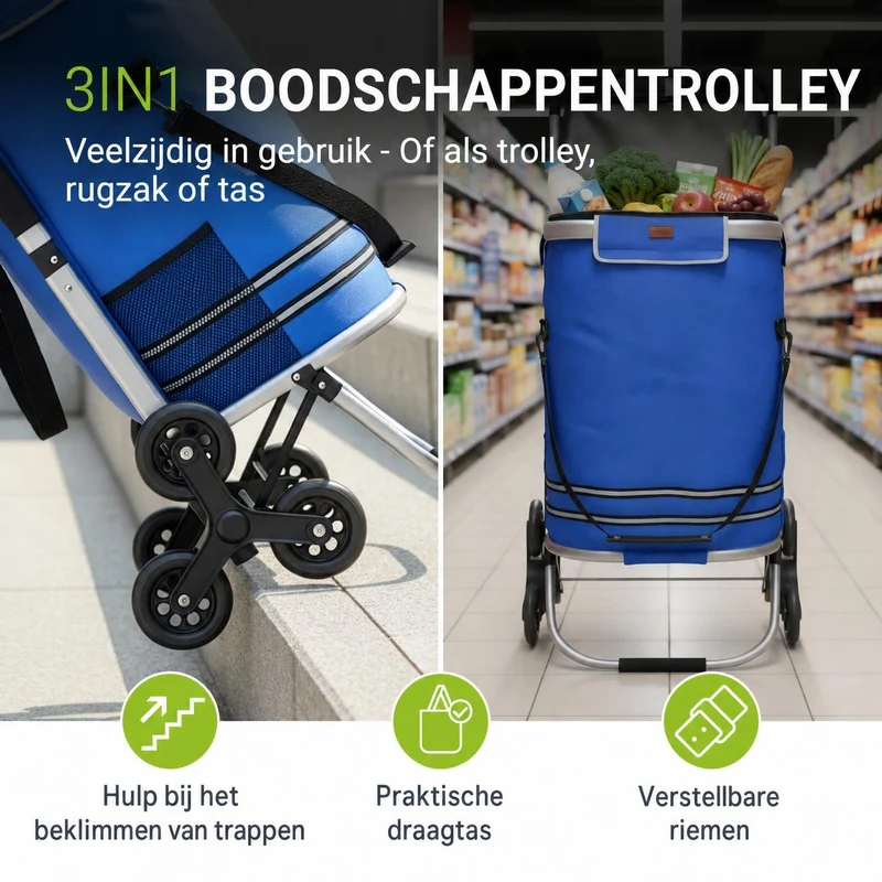 Einkaufstrolley Treppensteiger