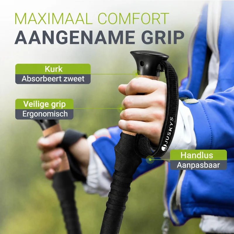 Nordic Walking Wanderstöcke mit Zubehör