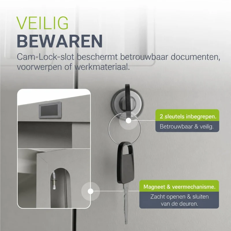 Aktenschrank aus Metall