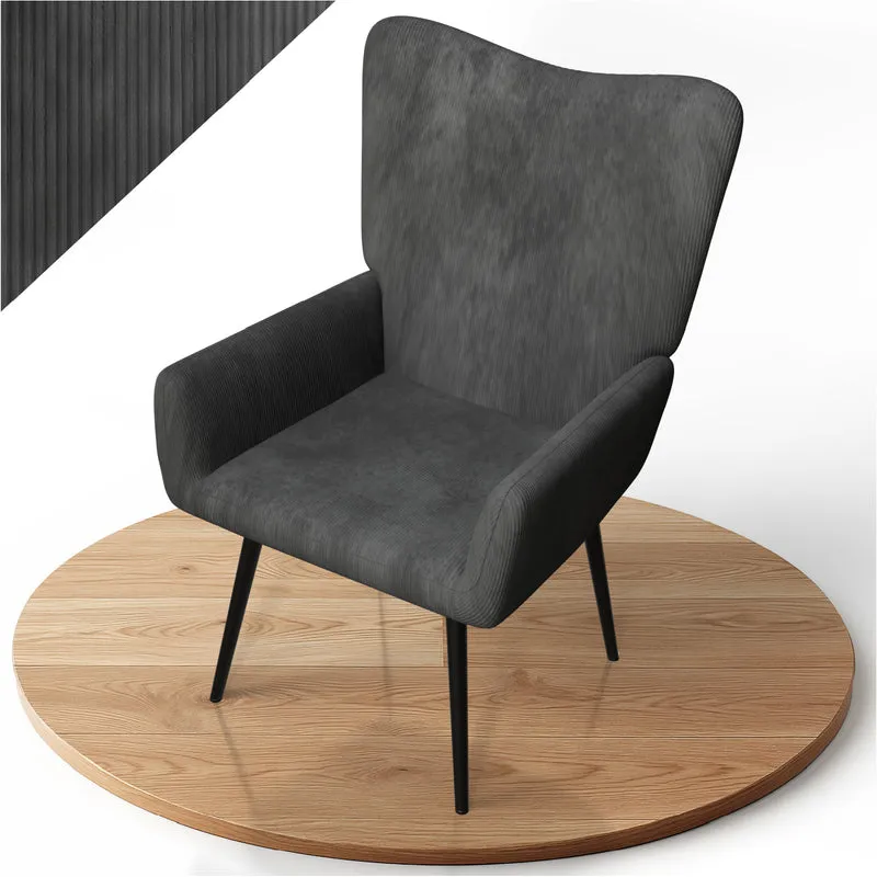 Ohrensessel mit optionalem Hocker Odense