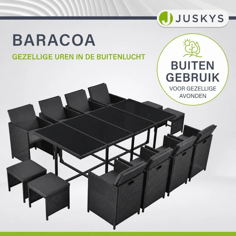 Polyrattan Sitzgruppe Baracoa