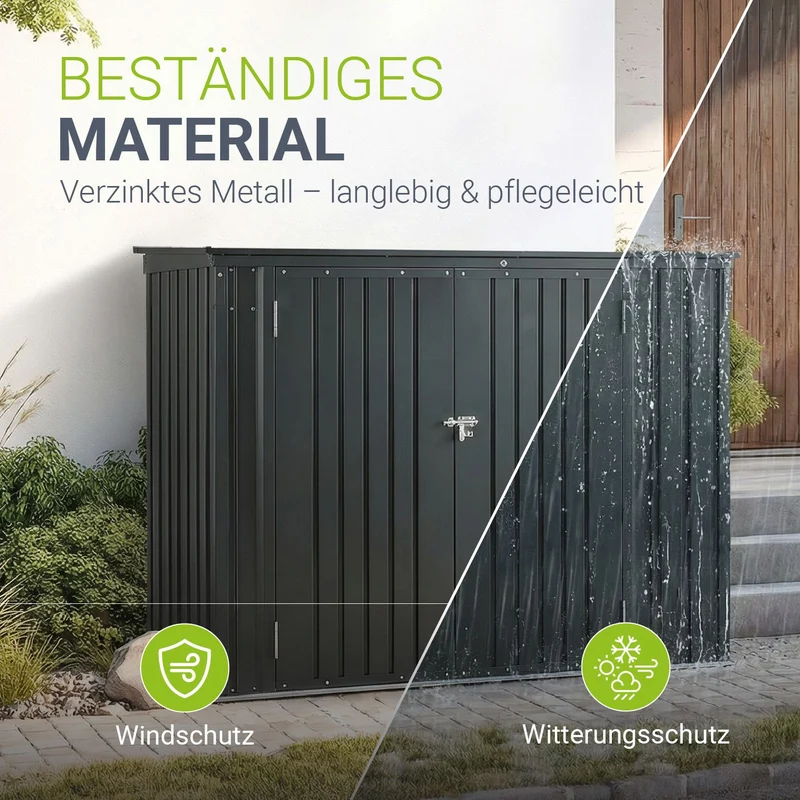 Mülltonnenbox Namur 1,9 m²