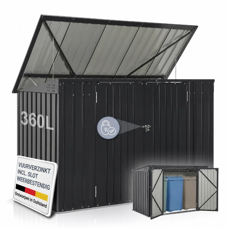 Mülltonnenbox Namur 1,9 m²