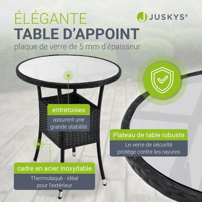 Polyrattan Balkon Set Bayamo