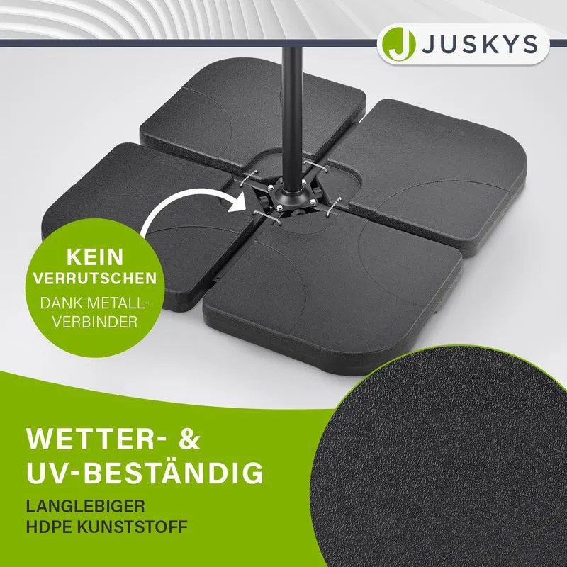 Schirmgewicht 4er Set Quad