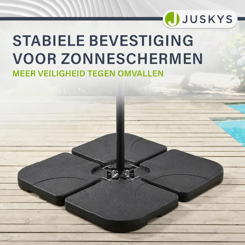 Schirmgewicht 4er Set Quad