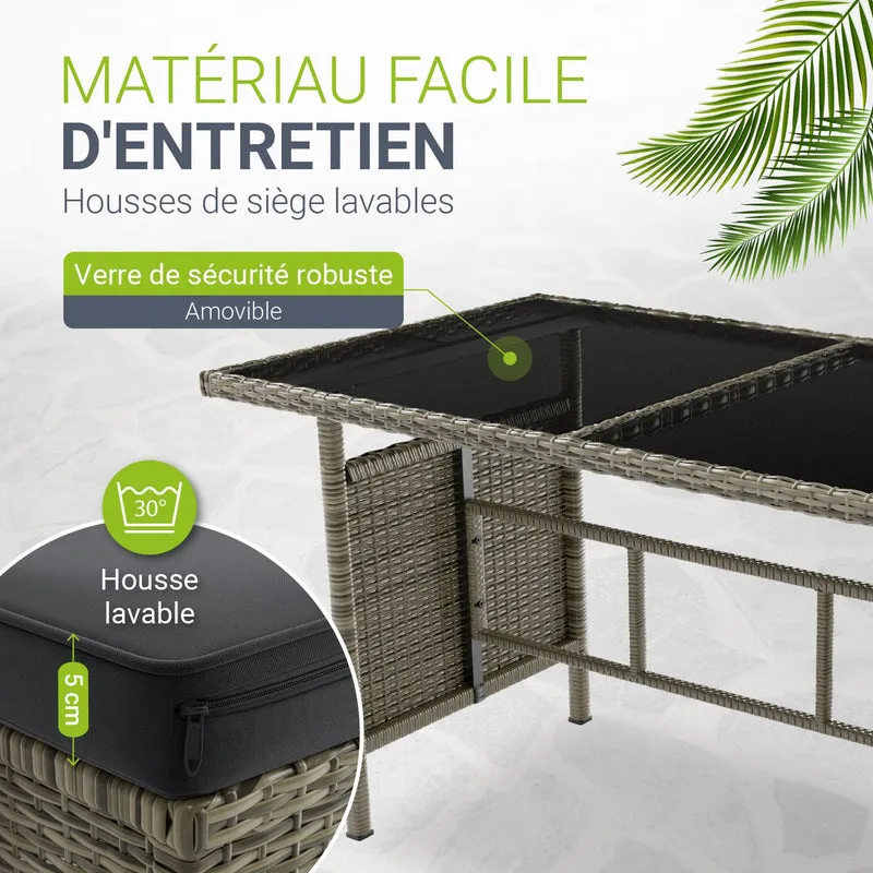 Rattan Lounge Manacor