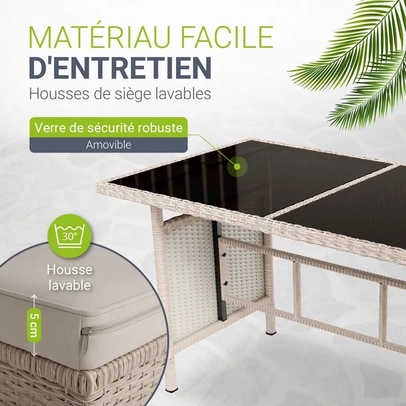 Rattan Lounge Manacor