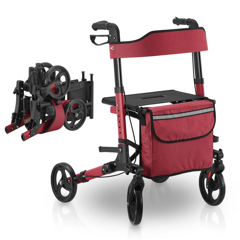 Aluminium Rollator Vital mit Sitz