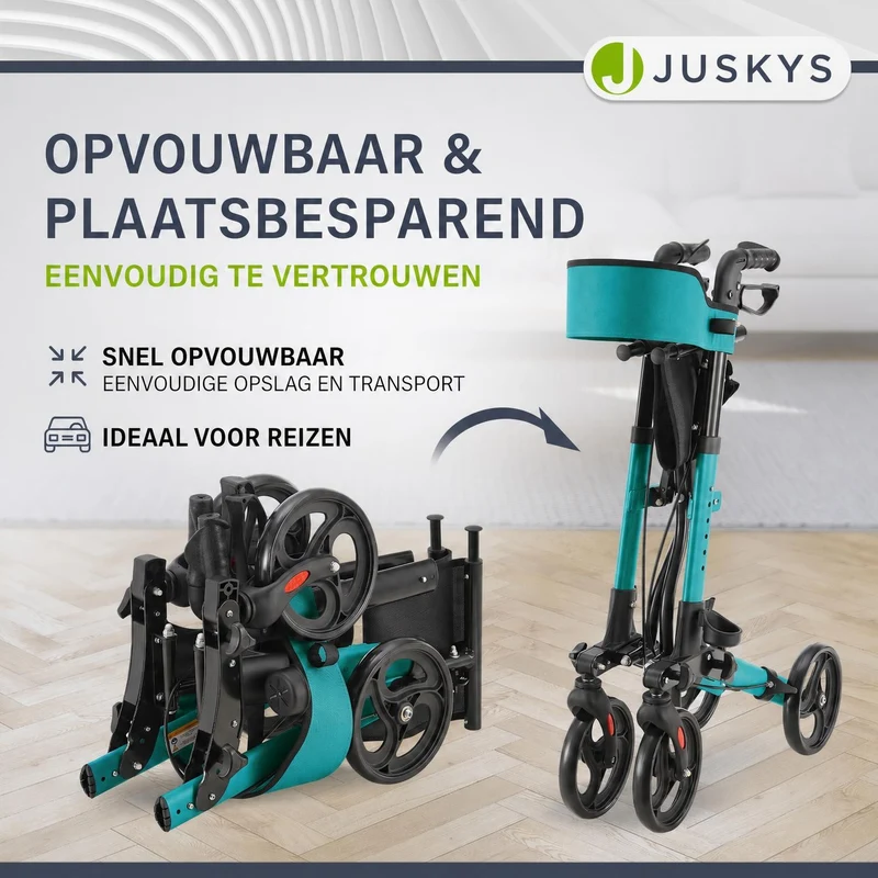Aluminium Rollator Vital mit Sitz