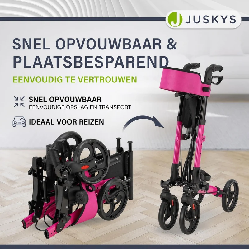 Aluminium Rollator Vital mit Sitz