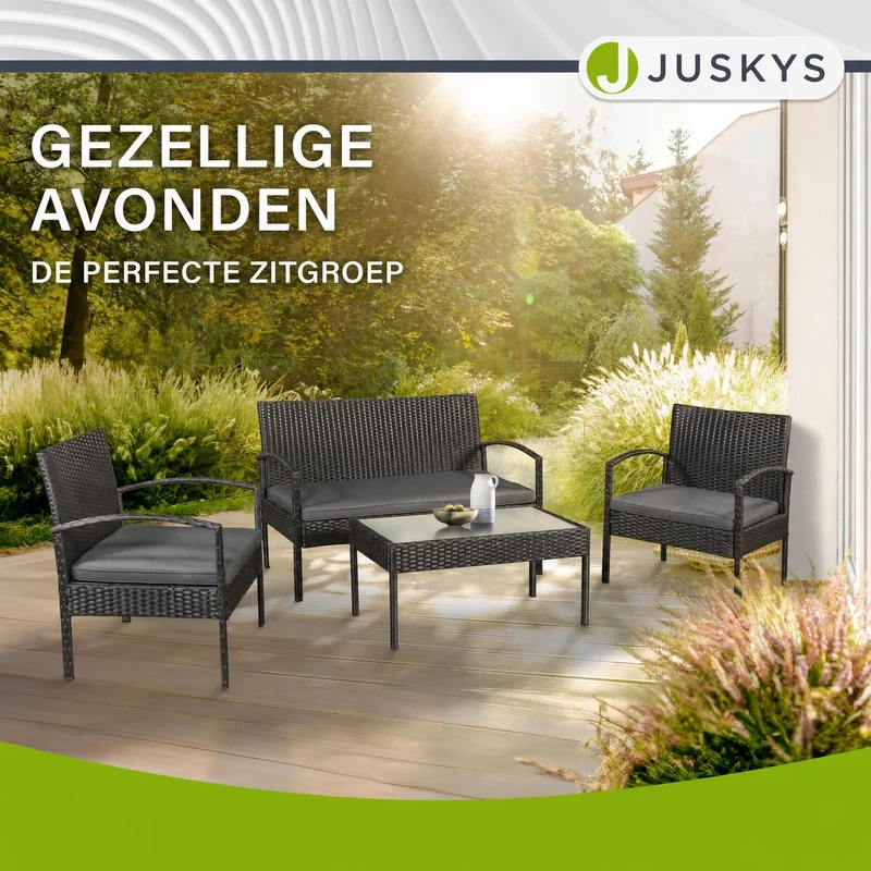 Polyrattan Sitzgruppe Trinidad