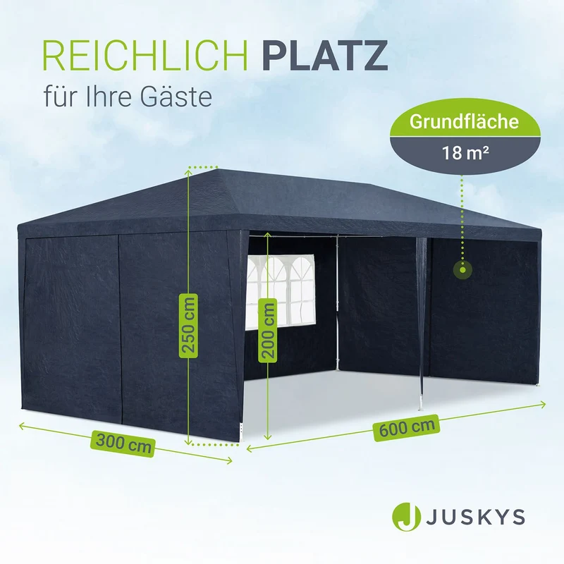 Partyzelt 3x6 m